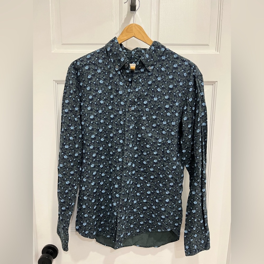 Club Monaco floral shirt men’s small